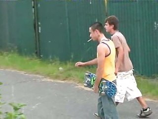 Outdoor Twinks Fucking & Sucking