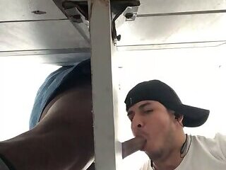 Hot Latino Glory Hole Public Pisser Webcam Fun (Vid 1)